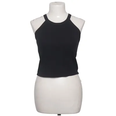 Tank Top (Black) from Uniqlo Cotton, Elastane, Polyamide, Polyester
