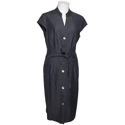 Denim dress (Gray) from Connected Apparel Elastane, Polyester, Viscose