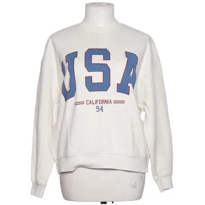 Collegetröja (Vit) från Kiabi Bomull, Polyester