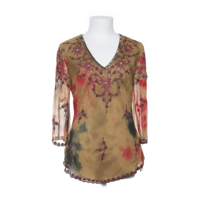 Top (Multicolored, Beige) from Malvin Polyester, Silk