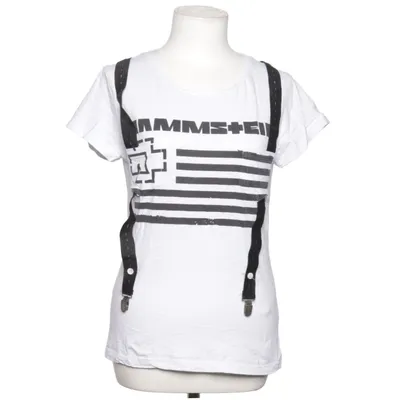 T-shirt (White, Black) from Rammstein Cotton