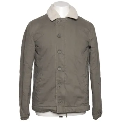 Winter jacket (Green, Beige) from Cedarwood State Polyester