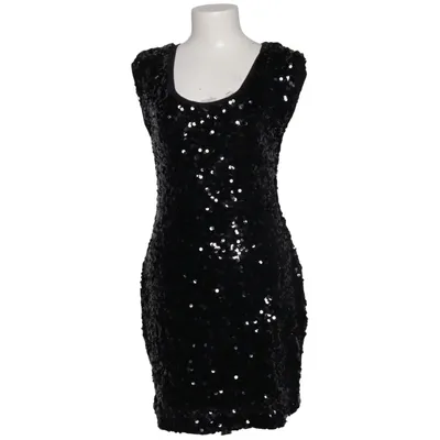 Cocktailjurk (Zwart) van Story Katoen, Elastaan, Polyester