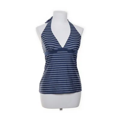 Halter neck top (Blue, White) from Gina Benotti
