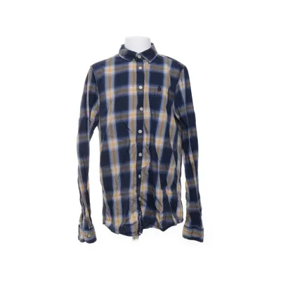Flanellen overhemd (Blauw, Geel) van Smart with Style Katoen