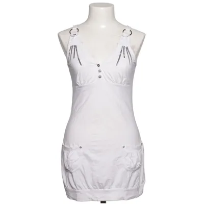 Kleid (Weiß) von J-2 Fashionwear Baumwolle, Elasthan