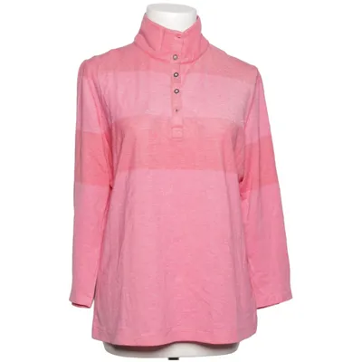 Henley shirt (Roze, Meerkleurig) van Backtee Katoen, Elastaan, Tencel