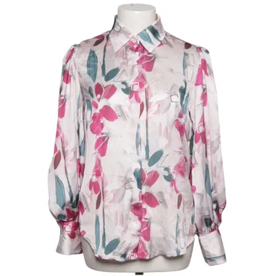 Bluse (Weiß, Pink, Grün) von M&S Collection Polyester