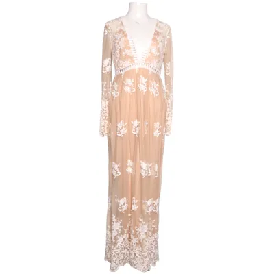 Maxikjole (Beige, Hvid) fra Forever 21