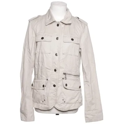 Jacket (Beige) from Sublevel Cotton, Polyester