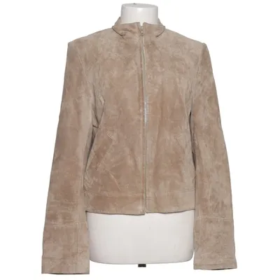 Leren jack (Beige) van Colloseum Leer, Polyester