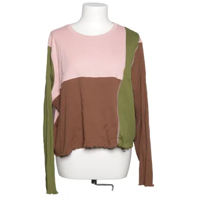 Långärmad t-shirt (Rosa, Brun, Grön) från Lucy & Yak Ekologisk bomull