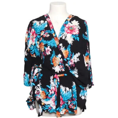 Kimono (Noir, Multicolore) de Minkpink