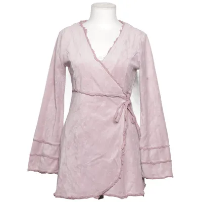 Robe portefeuille (Violet) de Cream Coton, Polyester