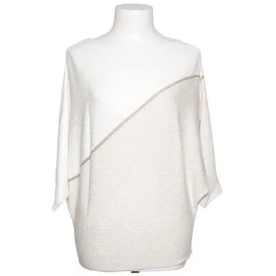 Tröja (Vit, Beige) från Cache Cache Metallfiber, Polyester, Viskos