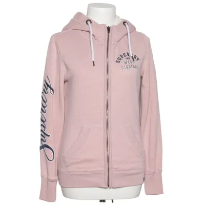 Sweat à capuche (Rose) de Superdry Coton, Polyester