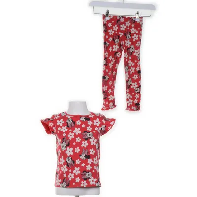 Set (Röd, Vit, Svart) från Disney Bomull, Elastan