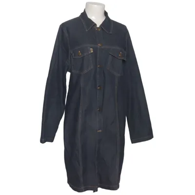 Denim jurk (Blauw) van Bessie Katoen, Elastaan, Polyester