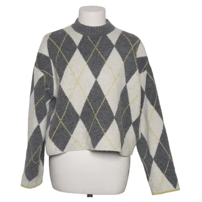 Strickpullover (Grau, Mehrfarbig) von Pringle of Scotland x H&M Polyester, Acryl, Wolle, Elasthan