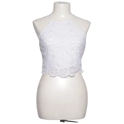 Halter neck top (White) from Abercrombie & Fitch