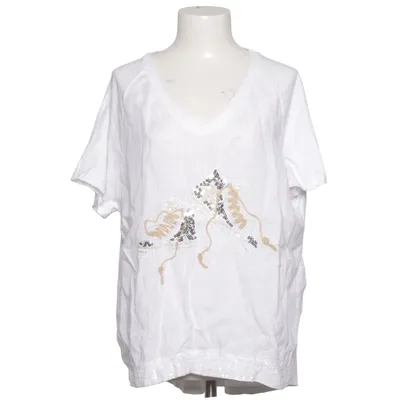 T-shirt (Blanc) de GS Coton, Lin