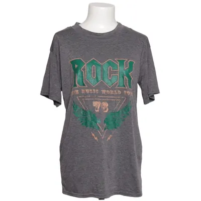T-shirt (Grijs) van Pretty Body Elastaan, Viscose