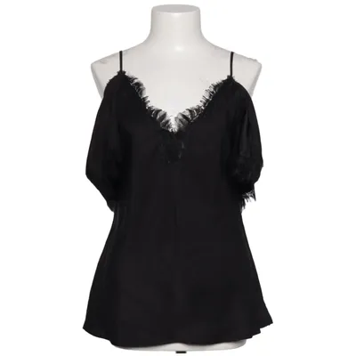 Top (Sort) fra Gold Hawk Bomuld, Nylon, Silke, Viscose