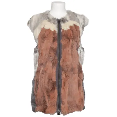 Bont gilet (Meerkleurig) van Hoss Intropia Katoen, Elastaan, Polyester, Bont