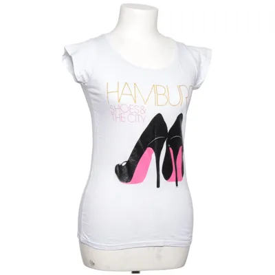 T-shirt (White, Multicolored) from Fox Cotton