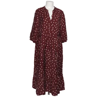 Maxikjole (Brun, Hvid) fra Reserved Polyamid, Viscose