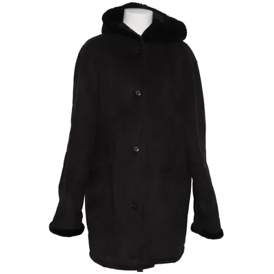 Shearlingjacka (Svart) från Pier Angelini Akryl, Polyester