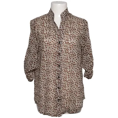 Blouse (Beige, Marron) de Three Seasons Polyester