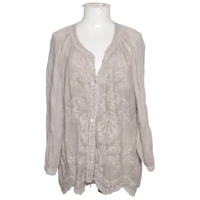 Blouse (Beige) van Made in italy Katoen, Elastaan, Viscose