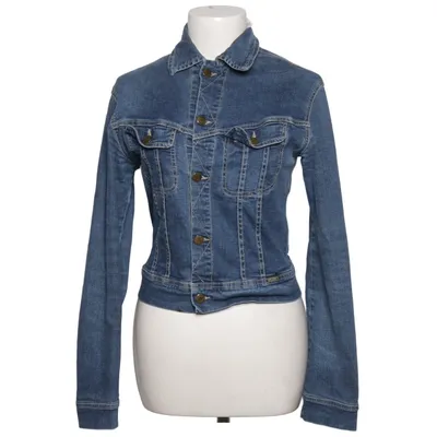 Veste en jean (Bleu) de Plein Sud Coton, Élasthane