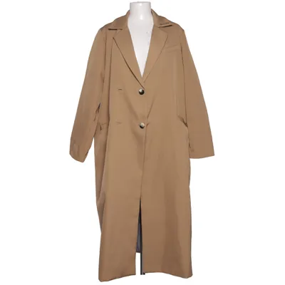 Coat (Beige) from Ganni Recycled polyester
