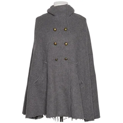 Cape (Grå) fra Coatpeople Kashmir, Polyester, Uld
