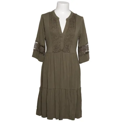 Maxikjole (Grøn) fra Bonprix Elastan, Polyester, Viscose
