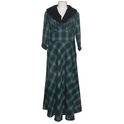 Robe (Vert, Bleu) de Voodoo Vixen Polyester, Viscose