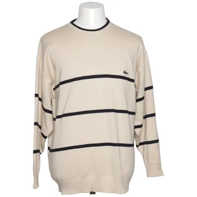 Sweater (Beige, Sort) fra Chemise Lacoste Bomuld
