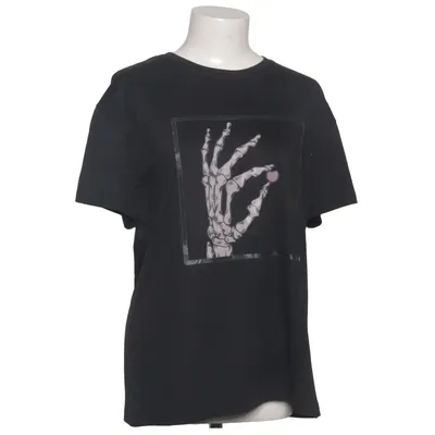 T-shirt (Noir) de Romwe Élasthane, Polyester