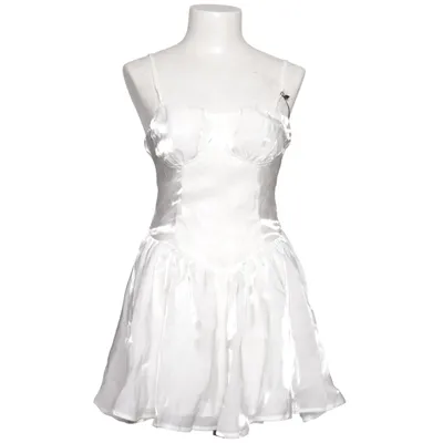Kjole (Hvid) fra Shein Mod Polyester