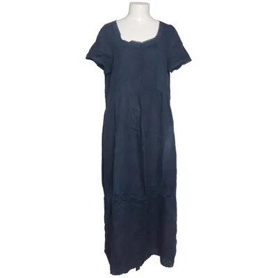 Robe (Bleu) de Wrap Coton, Lin