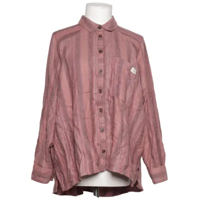 Shirt (Purple, Brown) from Urban Outfitters Polyester, Viscose