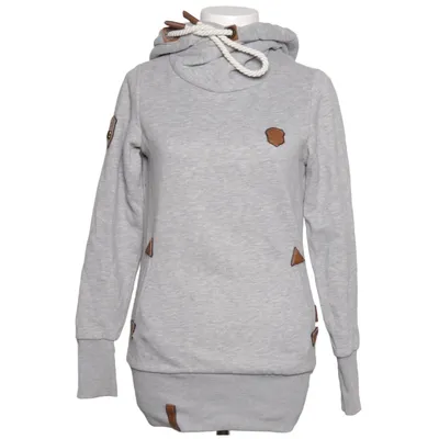 Huvtröja (Grå) från Naketano Bomull, Polyester
