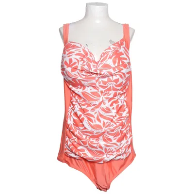 Baddräkt (Röd, Vit, Flerfärgad) från Janina Curved Elastan, Polyester