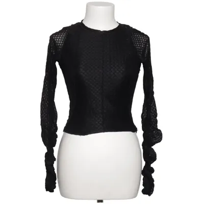 Blus (Svart) från Maniére de Voir Elastan, Polyester