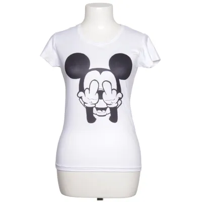 T-shirt (Vit, Svart) från Meinuoduo