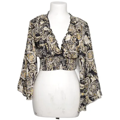 Crop top (Noir, Blanc, Jaune) de Trilce