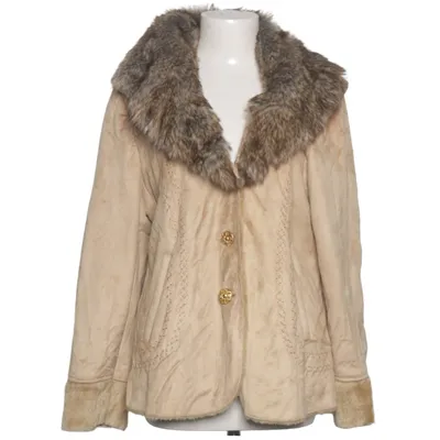 Shearling jacket (Beige, Brown) from Zephyrus Polyester