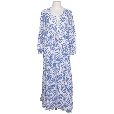 Jurk (Blauw, Wit) van Superbugs Viscose